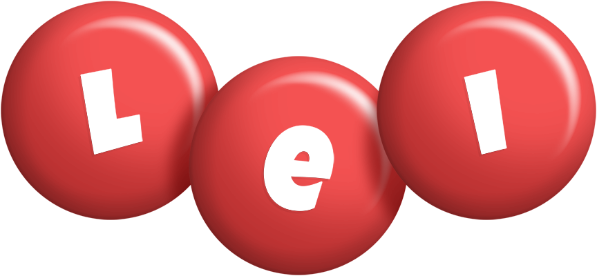 Lei candy-red logo