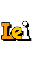 Lei cartoon logo