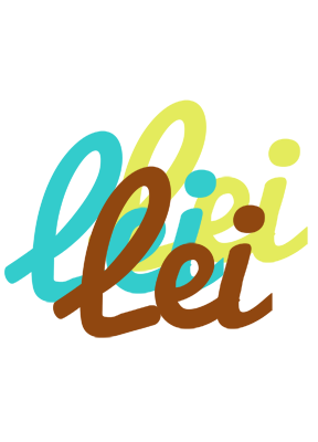 Lei cupcake logo
