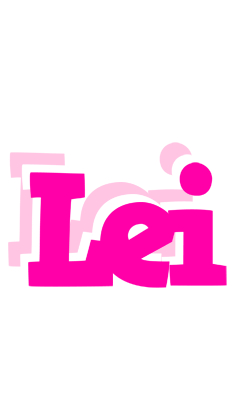 Lei dancing logo