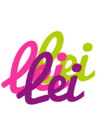 Lei flowers logo