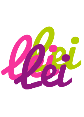 Lei flowers logo