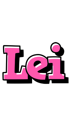 Lei girlish logo