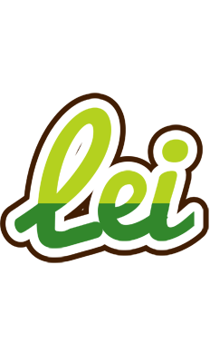 Lei golfing logo
