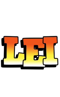 Lei sunset logo
