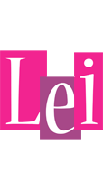 Lei whine logo