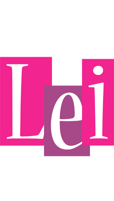 Lei whine logo