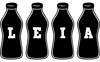 Leia bottle logo