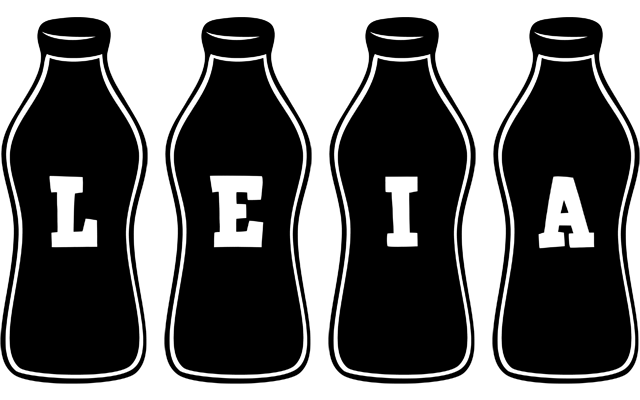 Leia bottle logo