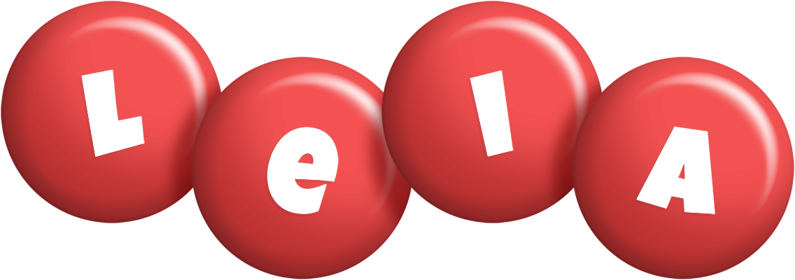 Leia candy-red logo