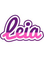 Leia cheerful logo