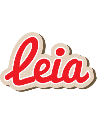 Leia chocolate logo