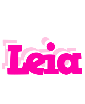 Leia dancing logo