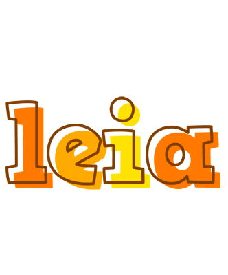 Leia desert logo