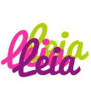 Leia flowers logo