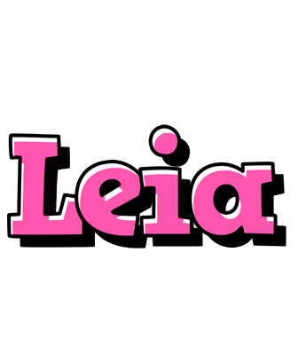 Leia girlish logo