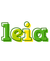 Leia juice logo