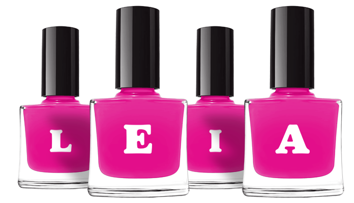 Leia nails logo