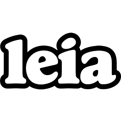 Leia panda logo