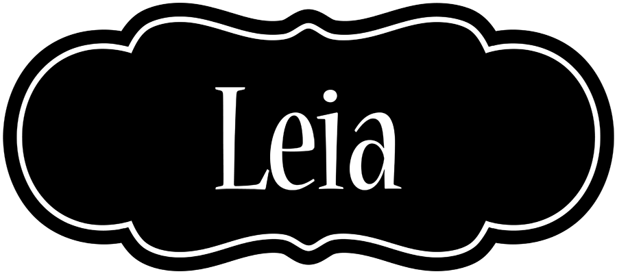 Leia welcome logo