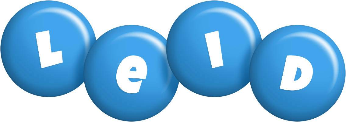 Leid candy-blue logo