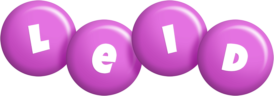 Leid candy-purple logo