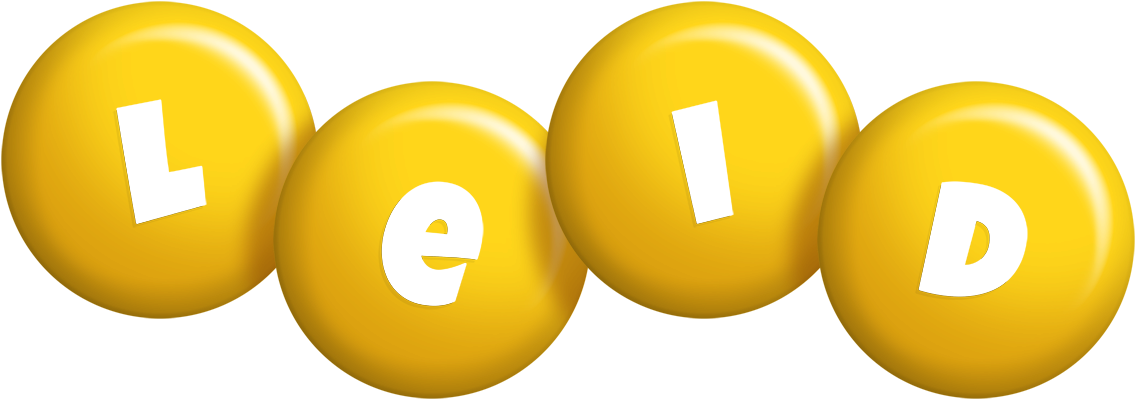 Leid candy-yellow logo