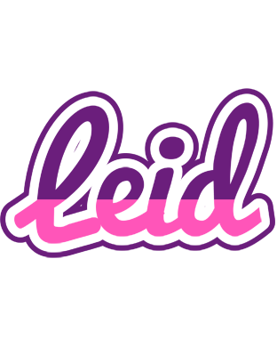 Leid cheerful logo