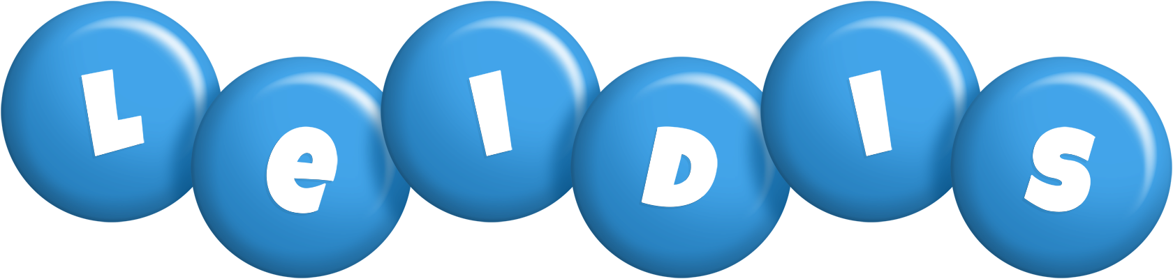 Leidis candy-blue logo