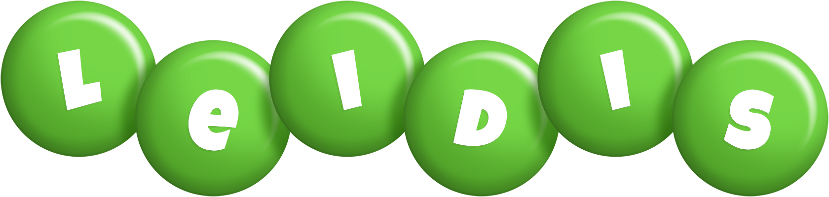 Leidis candy-green logo