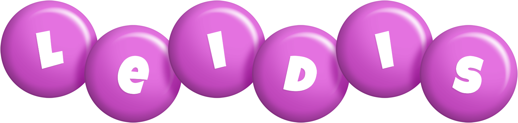 Leidis candy-purple logo