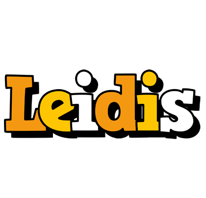Leidis cartoon logo