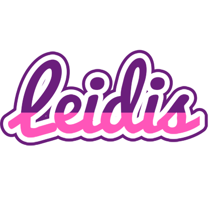 Leidis cheerful logo