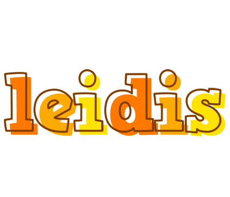 Leidis desert logo