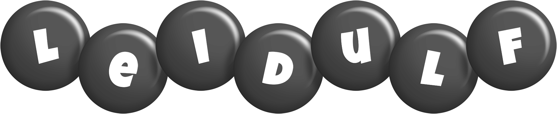 Leidulf candy-black logo