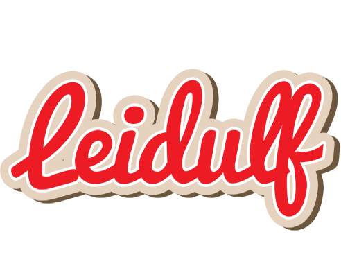 Leidulf chocolate logo