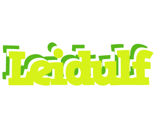 Leidulf citrus logo
