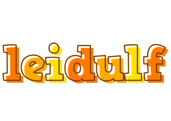 Leidulf desert logo