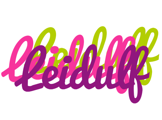 Leidulf flowers logo