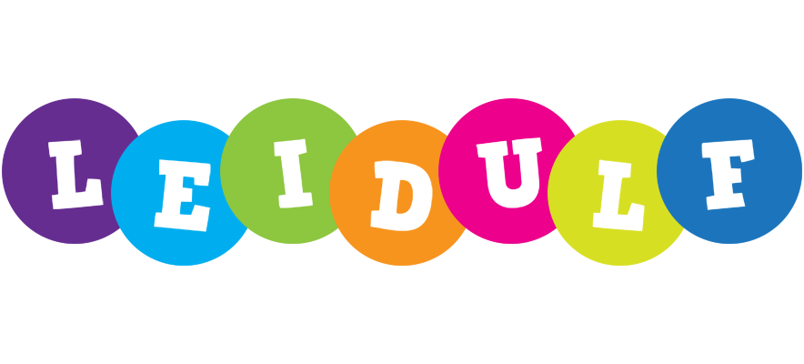 Leidulf happy logo