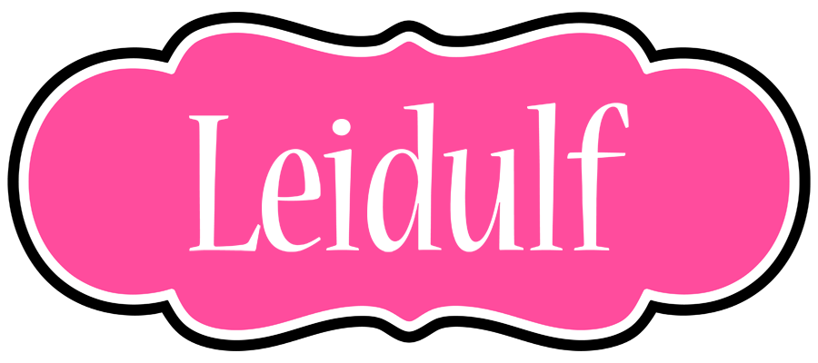 Leidulf invitation logo
