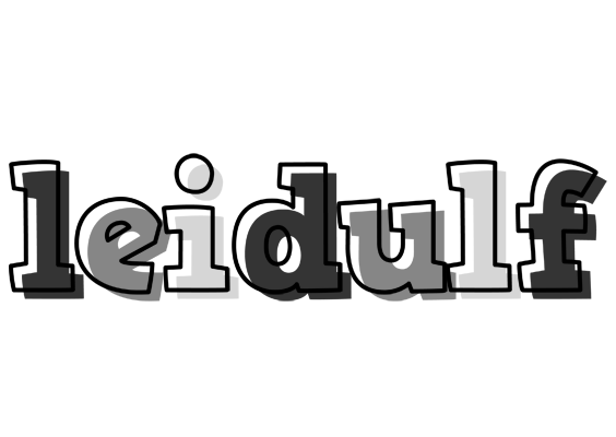 Leidulf night logo