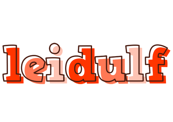 Leidulf paint logo