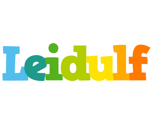 Leidulf rainbows logo