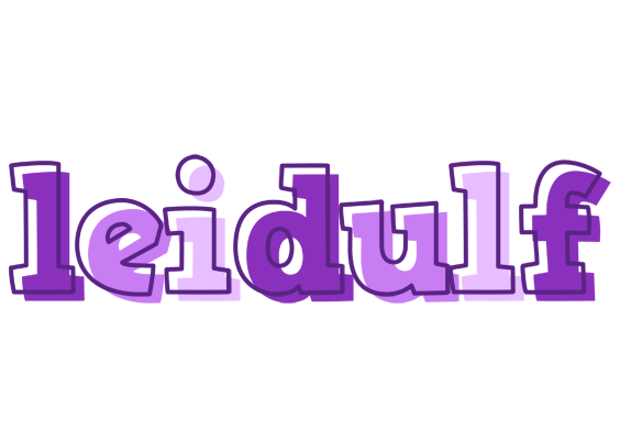 Leidulf sensual logo