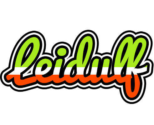 Leidulf superfun logo