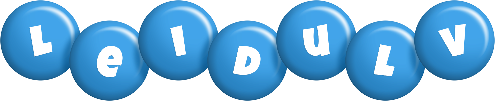 Leidulv candy-blue logo