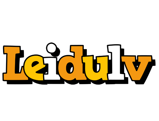 Leidulv cartoon logo