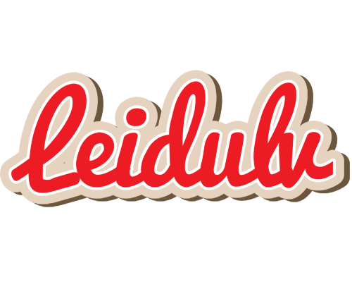 Leidulv chocolate logo