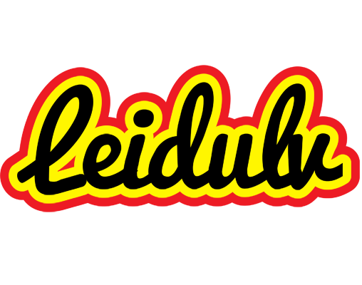 Leidulv flaming logo